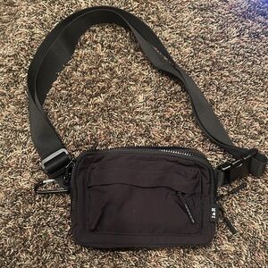 Elegant Black Crossbody Bag by IAR